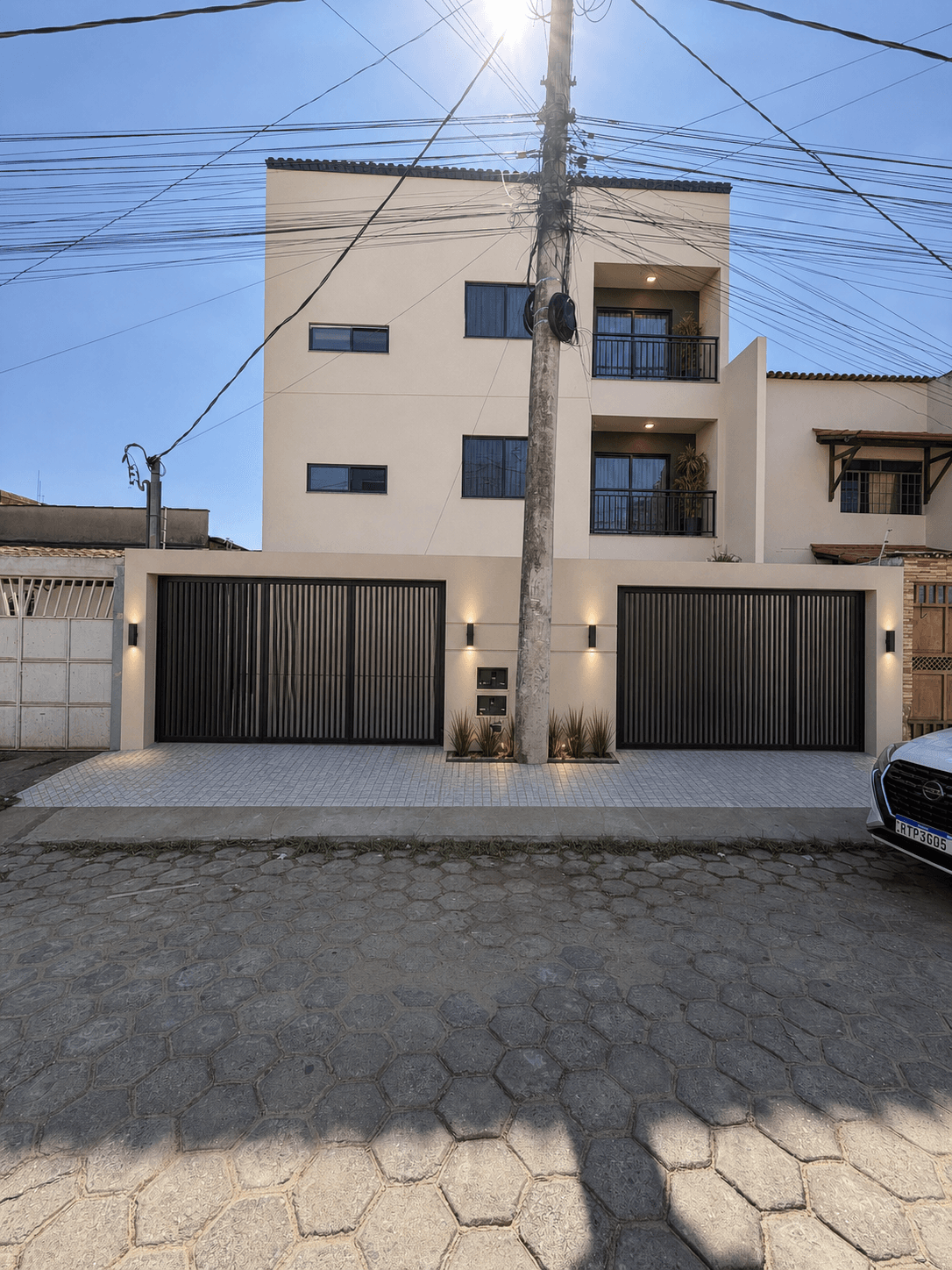 Proposta visual para Prédio com quatro apartamentos